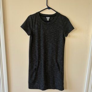 Stylish Black Short Sleeve Dress